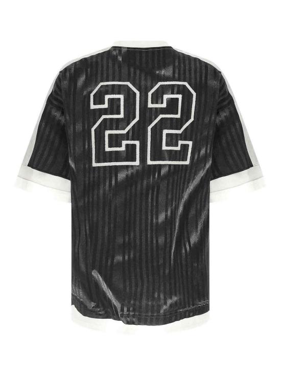 26SS 모스키노 반팔 티셔츠 070102412888 Black - MOSCHINO