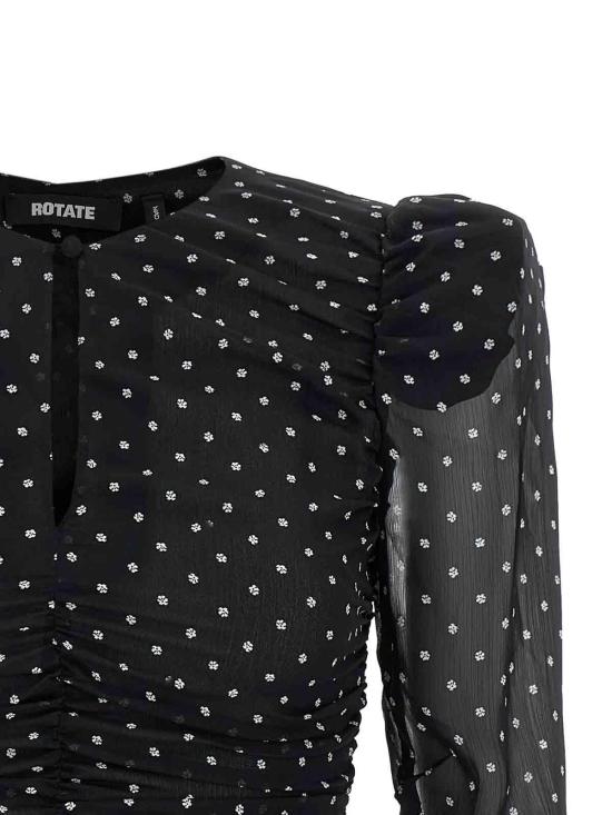 26SS 로테이트 바이 크리스텐슨 블라우스 115222000000 Black - ROTATE BY BIRGERCHRISTENSEN