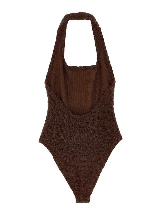  훈자 지 원피스 수영복 SANDYSWIMMETALLICCHOCOLATE Brown - HUNZA G