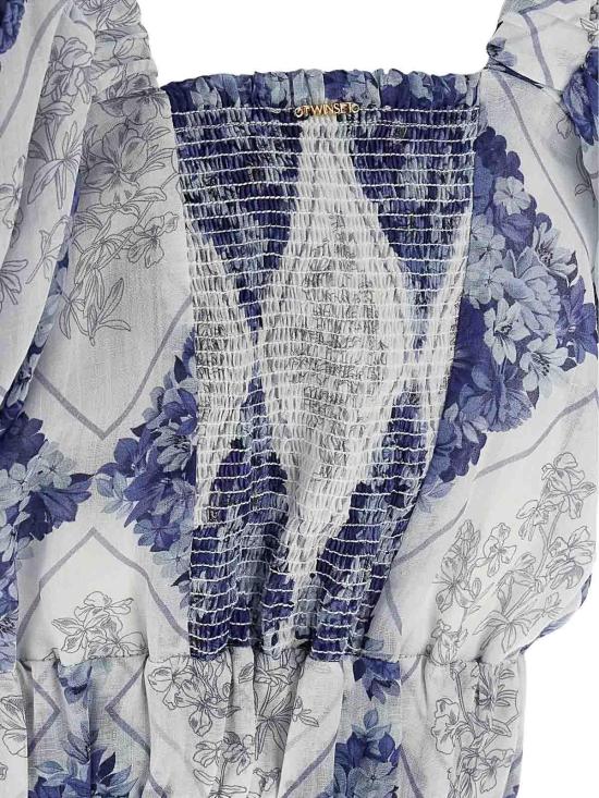 26SS 트윈셋 블라우스 261TP213D13405 Blue - TWINSET