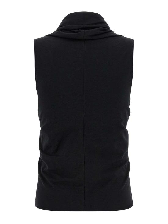 26SS 릭 오웬스 민소매 티셔츠 RP01F6223JNDB09 Black - RICK OWENS