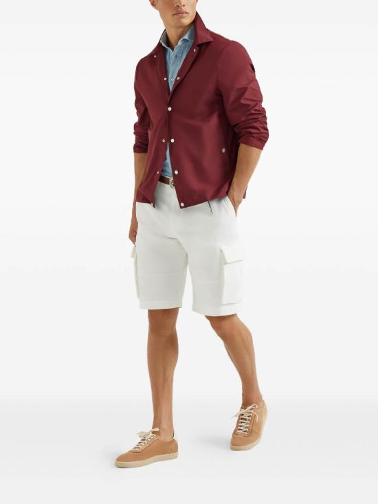 26SS 브루넬로 쿠치넬리 스웨이드 스니커즈 MZUMGLJ336CFJ44 Brown - BRUNELLO CUCINELLI