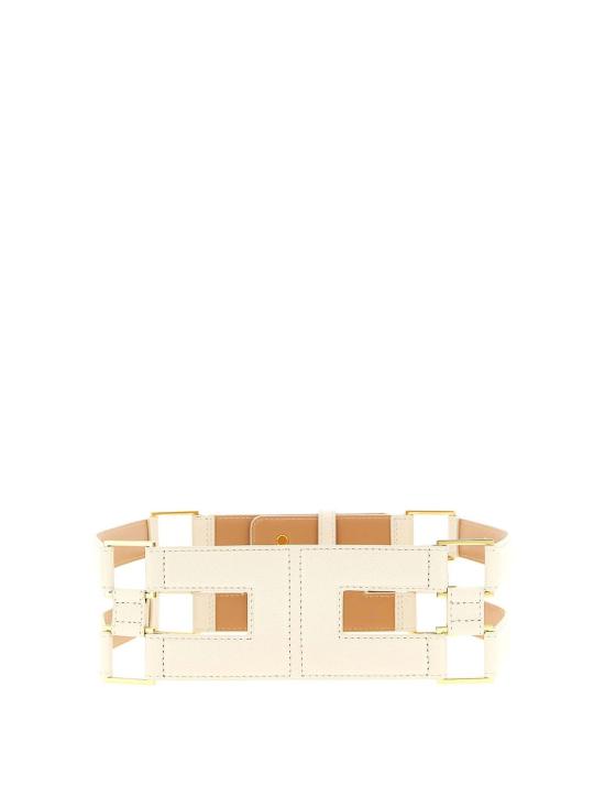 26SS 엘리자베타프랜치 와이드 벨트 CT87S61E2193 White - ELISABETTA FRANCHI