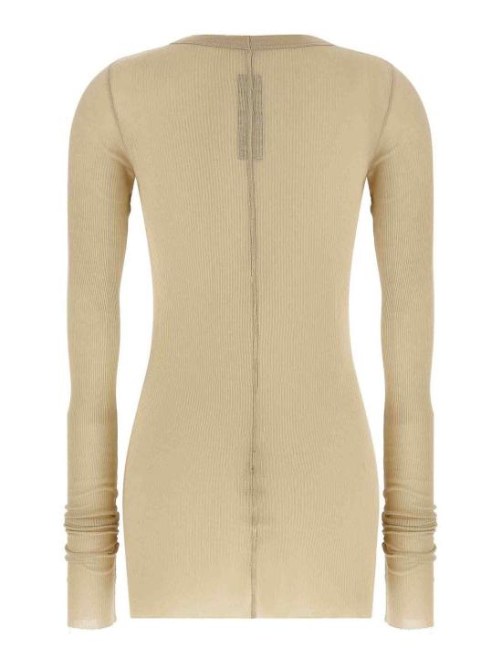 26SS 릭 오웬스 반팔 티셔츠 RP01F6202RC138 Beige - RICK OWENS