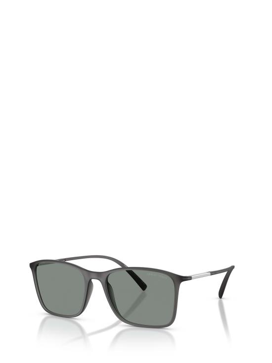 26FW 조르지오 아르마니 선글라스 AR8231U 6416 1 TRANSPARENT GREY - GIORGIO ARMANI