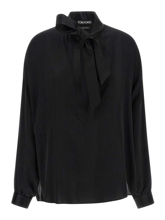 26SS 톰포드 블라우스 CA3333FAX1507NAA Black - TOMFORD