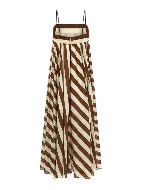 26SS 짐머만 미디 스커트 1814DRS263CCTR Brown - ZIMMERMANN