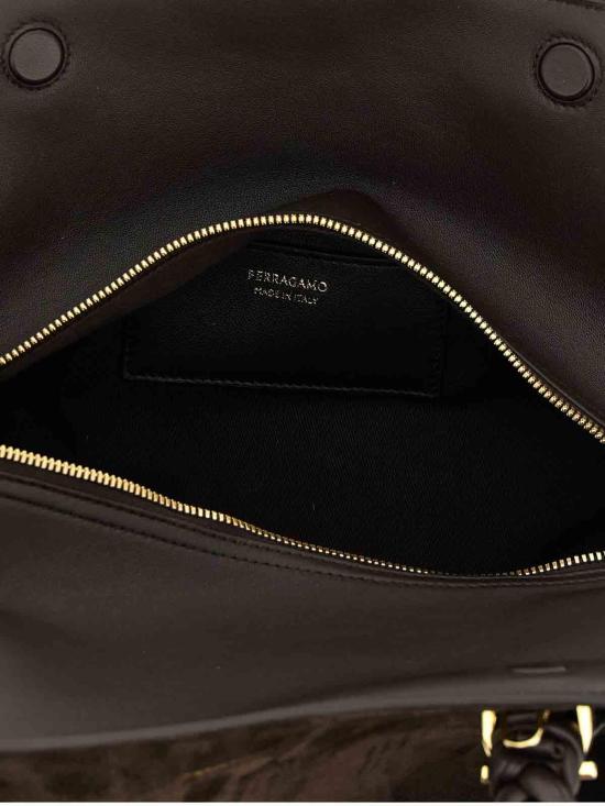 26SS 살바토레 페라가모 토트백 789526TESTADIMORO Brown - SALVATORE FERRAGAMO
