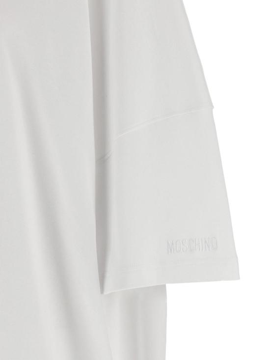 26SS 모스키노 미디 스커트 043805421001 White - MOSCHINO