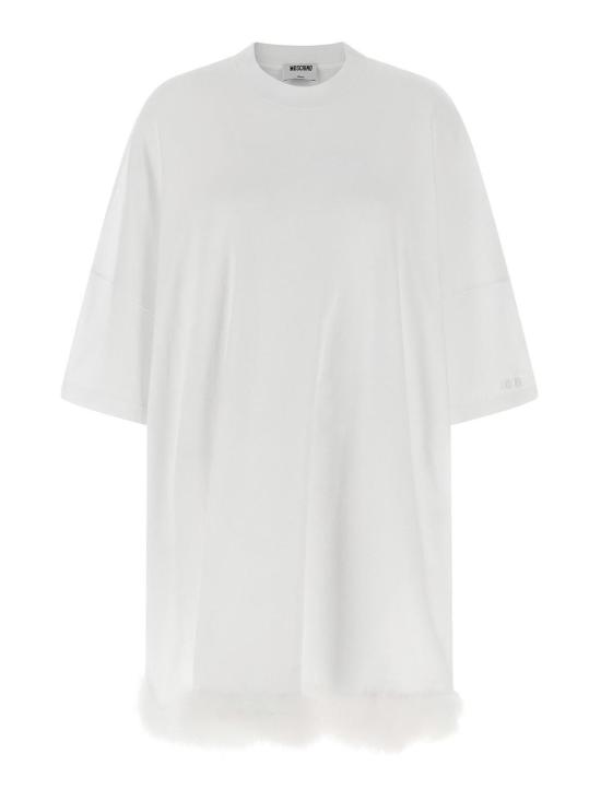 26SS 모스키노 미디 스커트 043805421001 White