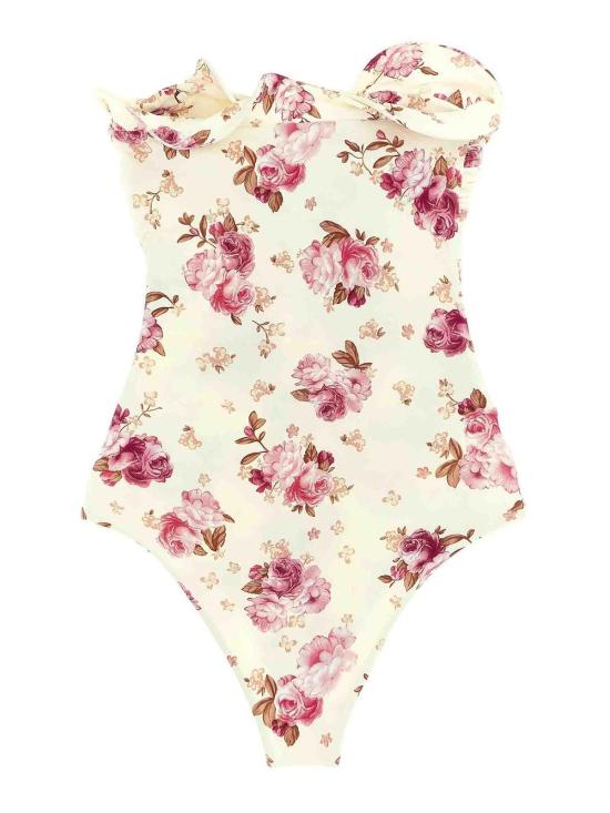 26SS 마그다뷰트림 원피스 수영복 607426CREAM Multicolour - MAGDA BUTRYM