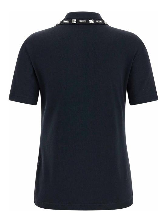 26SS 파비아나 필리피 폴로 티셔츠 JED266F138L9085146 Blue - FABIANA FILIPPI