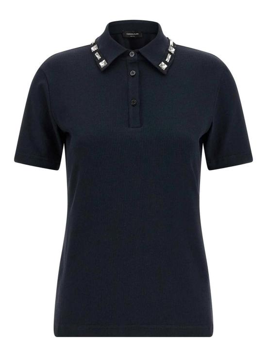 26SS 파비아나 필리피 폴로 티셔츠 JED266F138L9085146 Blue