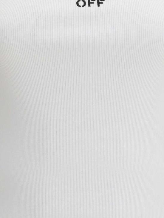 26SS 오프화이트 민소매 티셔츠 2AD072C99JER0020110 White - OFF WHITE