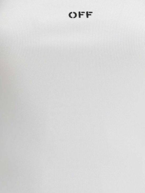 26SS 오프화이트 민소매 티셔츠 2AD072C99JER0020110 White - OFF WHITE