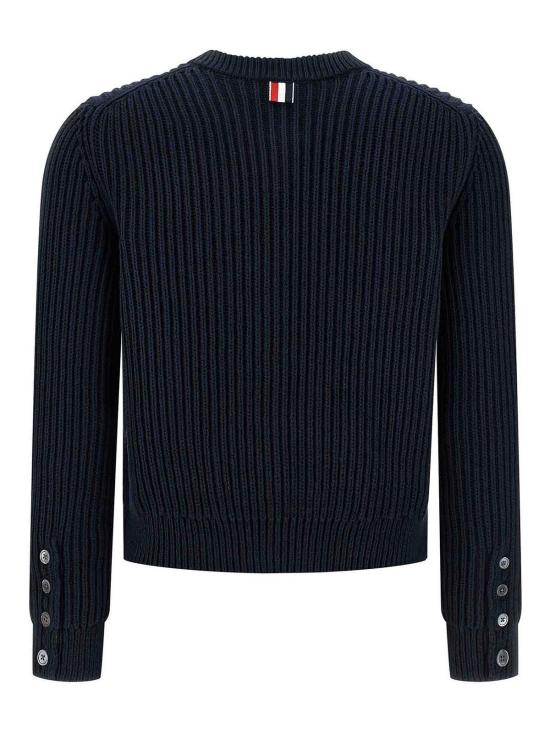 26SS 톰브라운 가디건 FKC692AY3062415 Blue - THOM BROWNE