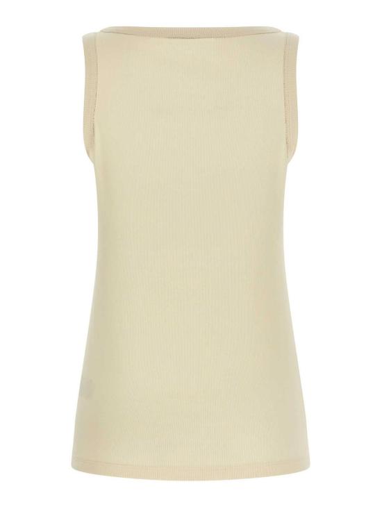 26SS 파비아나 필리피 민소매 티셔츠 JED266F602L8960145 Beige - FABIANA FILIPPI