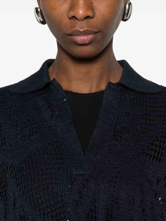 26SS 브루넬로 쿠치넬리 폴로 티셔츠 MDT771005C4224 Blue - BRUNELLO CUCINELLI