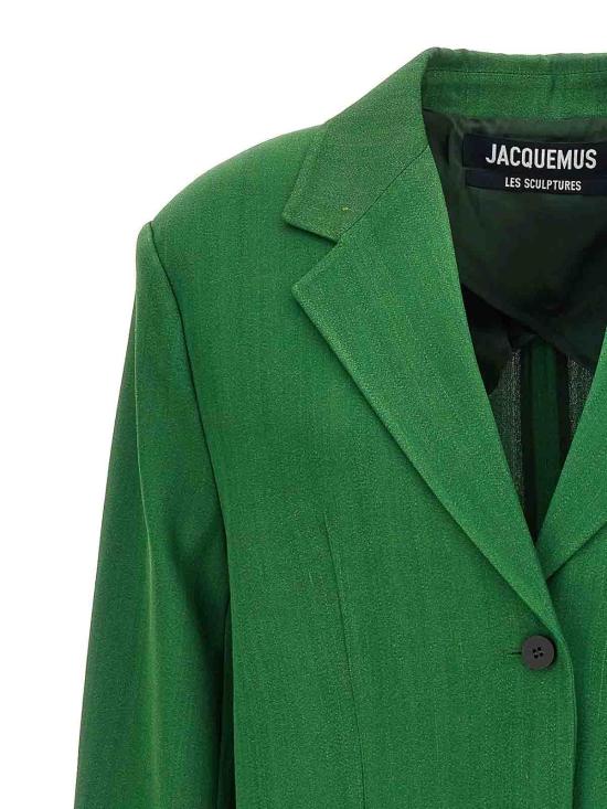  자크뮈스 수트 자켓 24E241JA0541547 Green - JACQUEMUS
