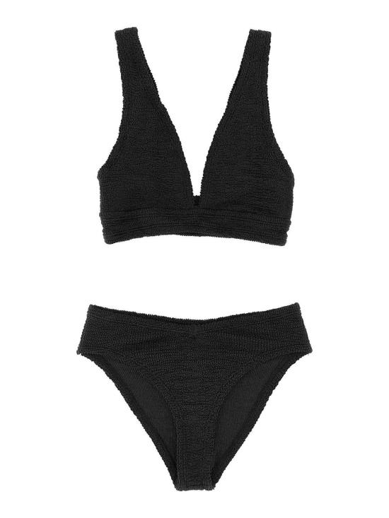  훈자 지 비키니 수영복 ANGELBIKINIBLACK Black