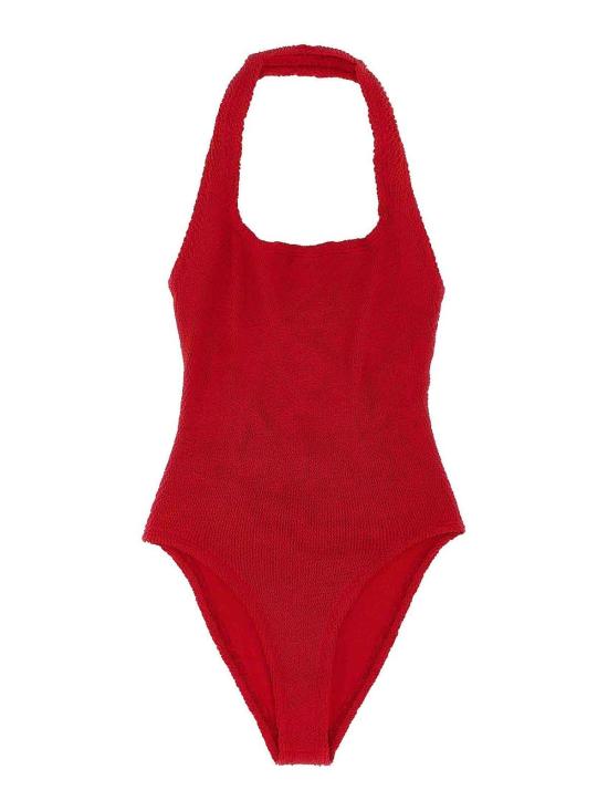  훈자 지 원피스 수영복 SANDYSWIMRED Red