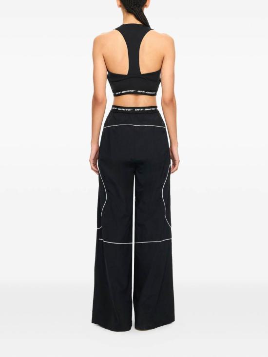 26SS 오프화이트 트레이닝/조거 팬츠 2VI019S26FAB0011001 Black - OFF WHITE