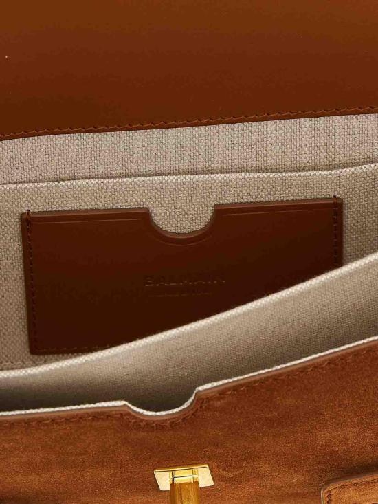 26SS 발망 토트백 GN1DA828LSDL8DF Brown - BALMAIN