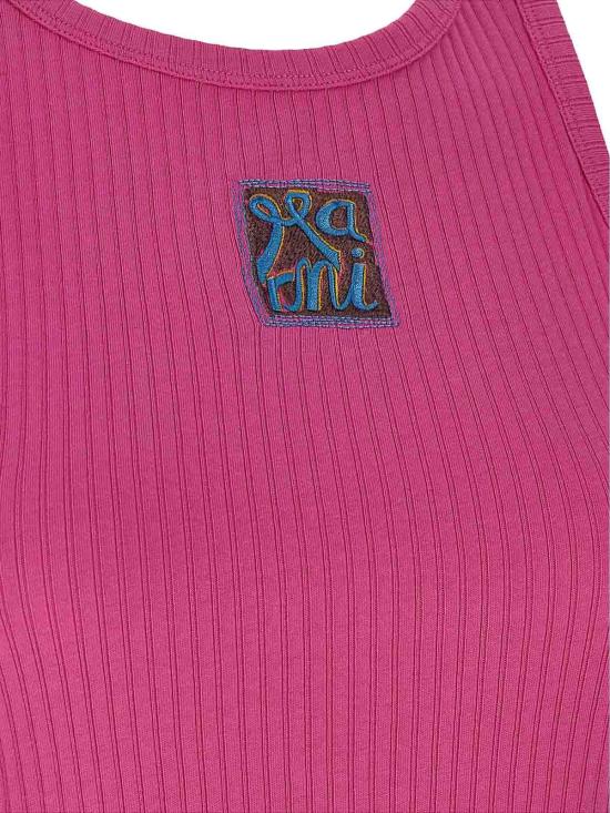 26SS 마르니 민소매 티셔츠 THJE0380S0UTC60000C57 Multicolour - MARNI