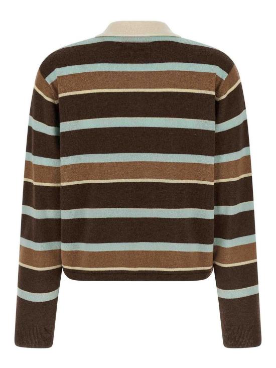 26SS 게스트 인 레지던스 폴로 티셔츠 W38410JLCHESTNUTCOMBO Multicolour - GUEST IN RESIDENCE