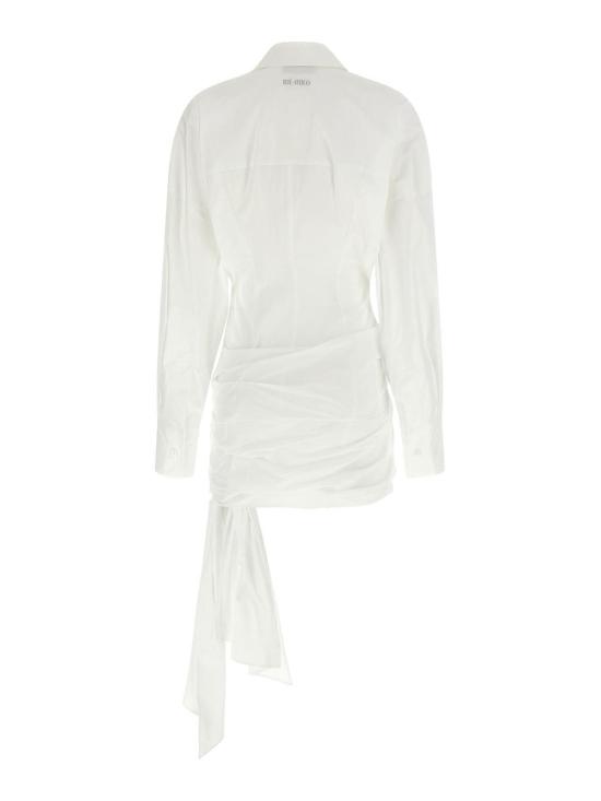 26SS 디 아티코 미디 스커트 260WCA00464001 White - THE ATTICO