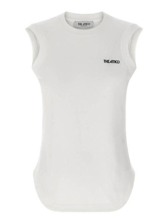 26SS 디 아티코 민소매 티셔츠 260WCN00003001 White