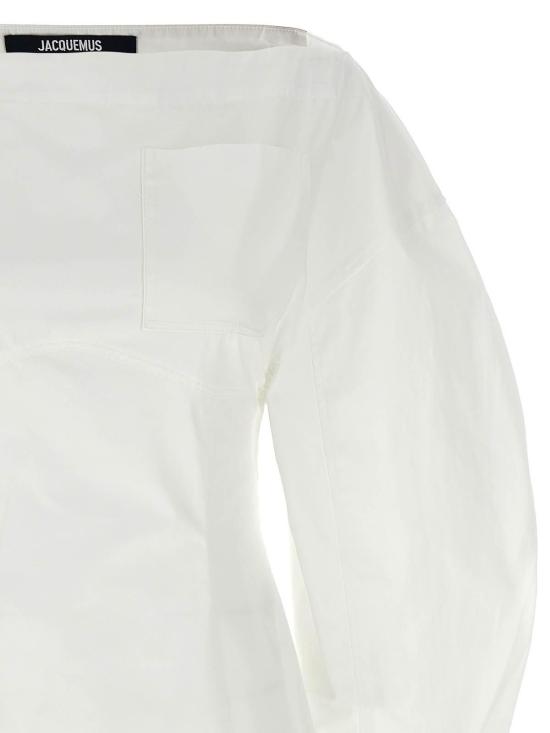  자크뮈스 미디 스커트 24H243DR1991520100 White - JACQUEMUS