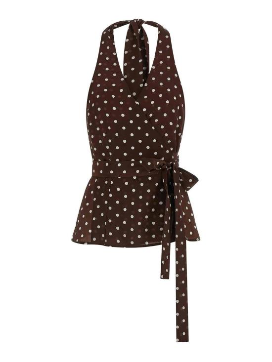 26SS 파로쉬 민소매 티셔츠 D313363SBILLO808 Brown