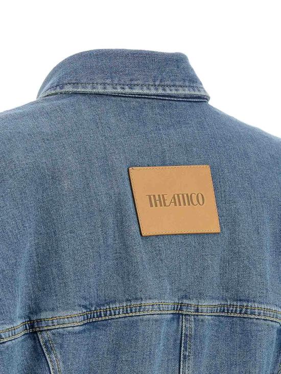 26SS 디 아티코 미디 스커트 260WCA00482024 Blue - THE ATTICO