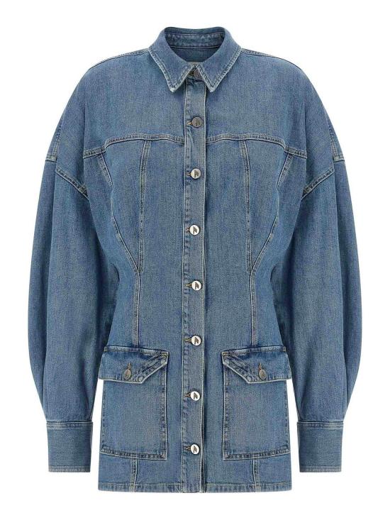 26SS 디 아티코 미디 스커트 260WCA00482024 Blue