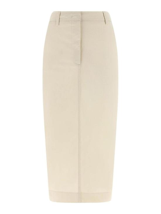 26SS 더 레이티스트 미디 스커트 TLW09008T0176ABTPT0343 White