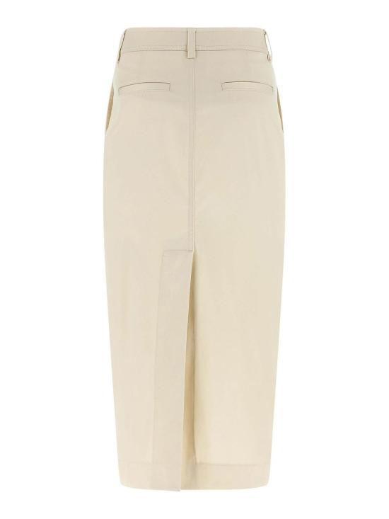 26SS 더 레이티스트 미디 스커트 TLW09008T0176ABTPT0343 White - THE LATEST