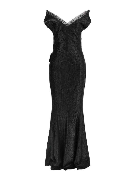 26SS 노마카말리 미디 스커트 ST4253SQS41001 Black