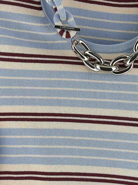 26SS 파코라반 반팔 티셔츠 26PMPU016ML0335V633 Light Blue - PACO RABANNE