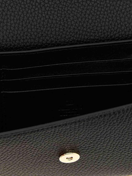  발렌티노 가라바니 락스터드 체인 장지갑 W2P0AR6VSH0NO Black - VALENTINO GARAVANI