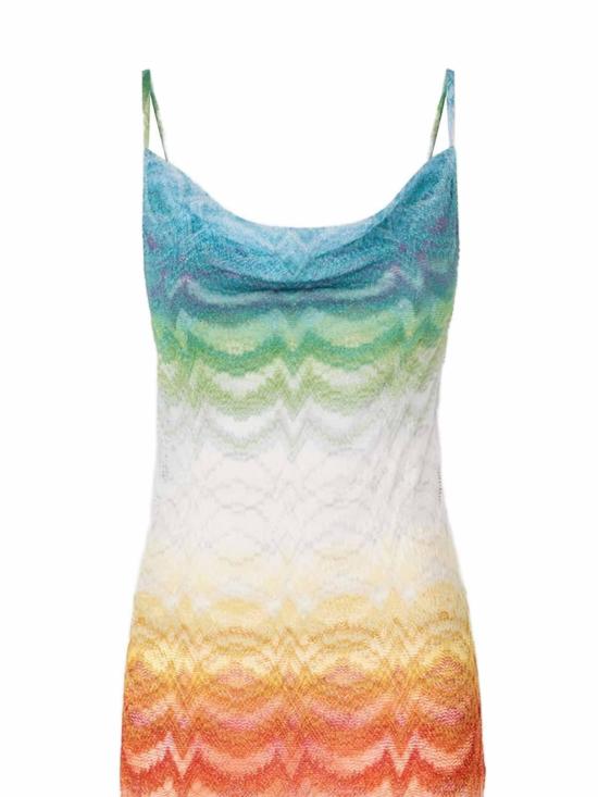 26SS 미소니 롱 원피스 MC26SQ02BR014HSM9X1 White - MISSONI