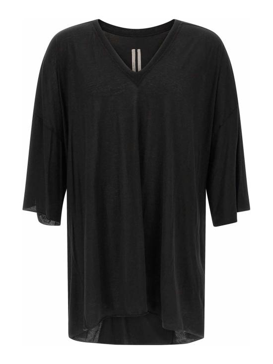 26SS 릭 오웬스 반팔 티셔츠 RR01F2279BH09 Black