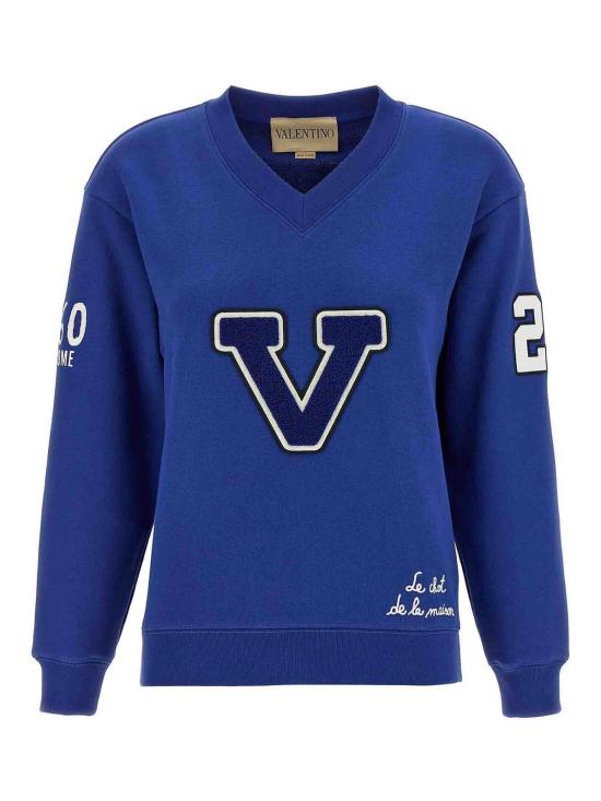 25FW 발렌티노 가라바니 스웨터 B3MF24V9KYAF9 Blue