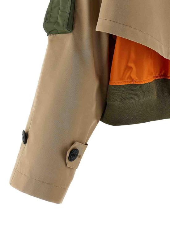 26SS 사카이 트렌치 코트 SCW319651 Beige - SACAI