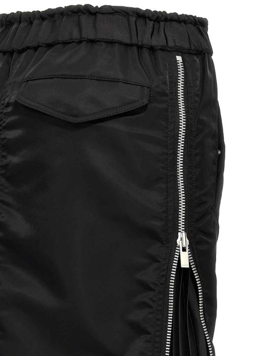 사카이 미디 스커트 SCW304001 Black - SACAI