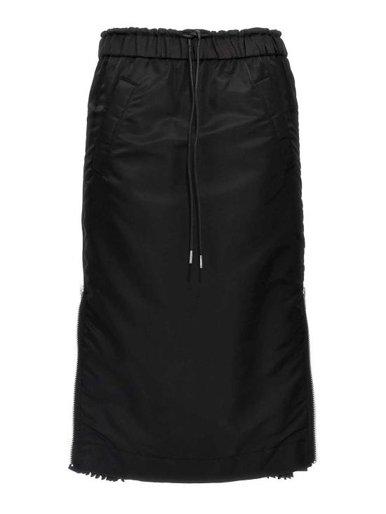  사카이 미디 스커트 SCW304001 Black