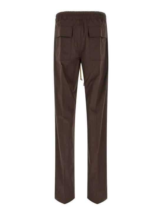26SS 릭 오웬스 스트레이트 팬츠 RU01F2378P78 Brown - RICK OWENS