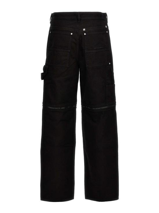  지방시 스트레이트 팬츠 BM51BJ50KK001 Black - GIVENCHY