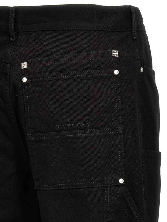  지방시 스트레이트 팬츠 BM51BJ50KK001 Black - GIVENCHY