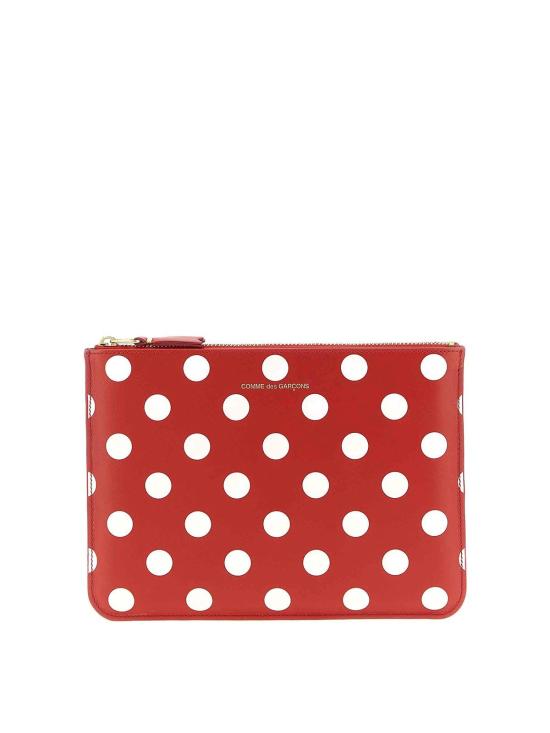 26SS 꼼데가르송 남성지갑 SA5100PDRED Red